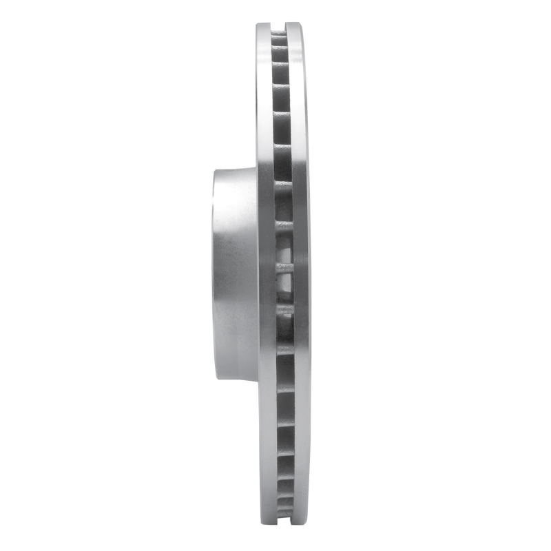 Audi S8 Brake Rotor (1) - Front Left - R1 Concepts - Drilled & Slotted - Silver - `01-`03